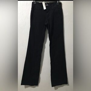 NWT Standard James Perse Size 24 Tall Womens Straight Leg Cotton Chino Pants,Blk